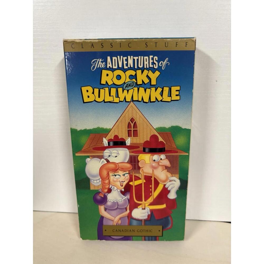 The Adventures of Rocky  Bullwinkle - Vol.‎ 6: Canadian Gothic (VHS, 1991)